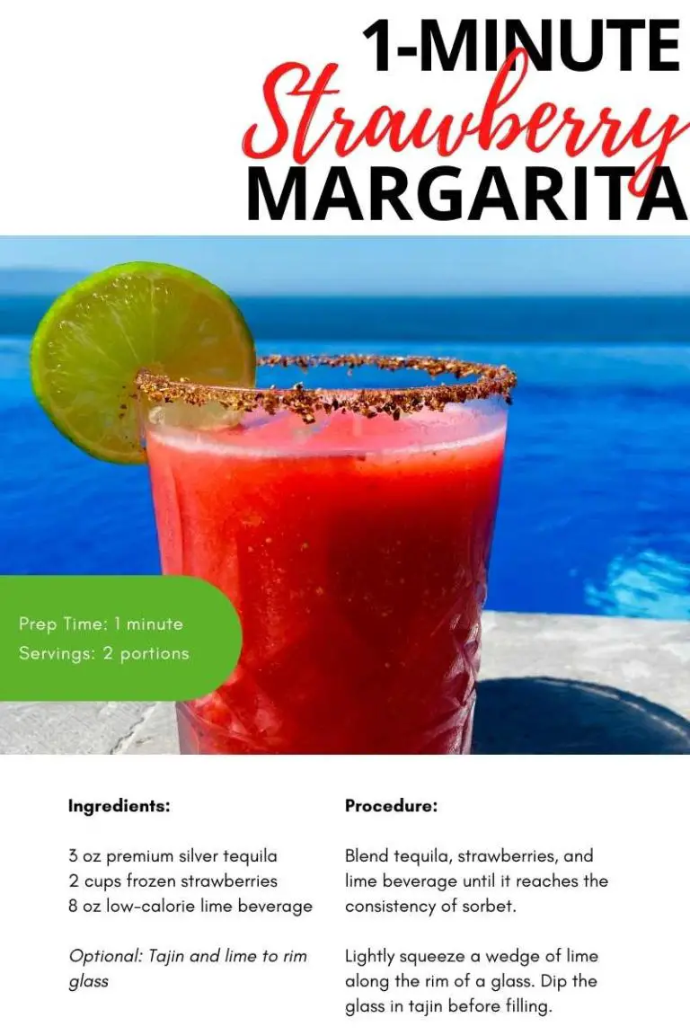Strawberry Margarita Recipe; So Simple - Hola Teddy