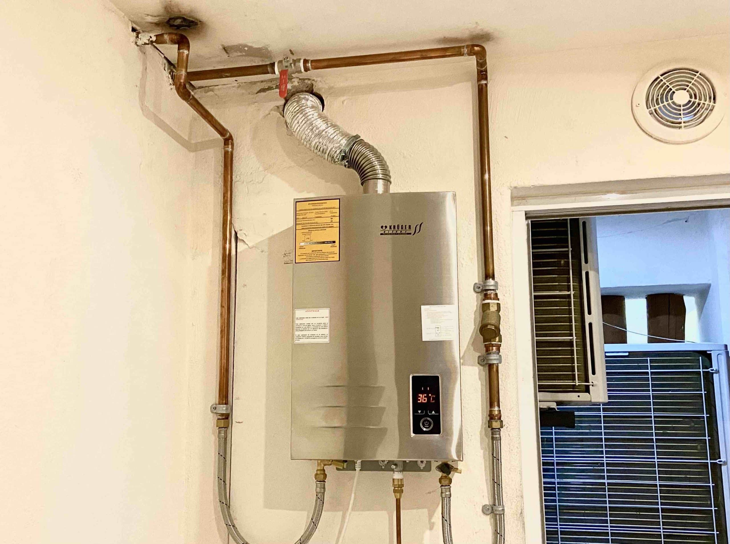 remodel tankless hot water 
